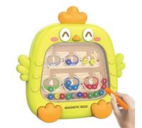 Labirinto Magnetico (design ) - Puzzle Legno Abbinamento Colori E Numeri | Lavagna Magnetica Per Pensiero Logico | Per Bambini E Bambine Età 3 4 5 Anni - Giocattolo Abilità Motorie , Gioco