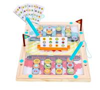 labirinto magnetico di colore e conteggio | giocattolo in legno con gioco di assegnazione | Gioco da tavolo per bambini a casa, viaggi, aula, sala giochi, ragazze homeschooling serate in famiglia