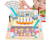 Labirinto Magnetico di Colori e Numeri,Gioco Educativo In Legno Di Abbinamento | Giocattolo per il Riconoscimento delle Forme - Per Casa Viaggio Festa Aula Stanza Dei Giochi Homeschooling Serate In Fa