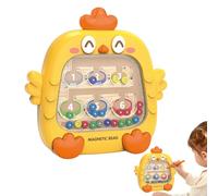 Labirinto magnetico di colori e numeri,Labirinto magnetico di colori e conteggio,Giocattoli per labirinto di conteggio di design del pollo | Giocattoli di abilità motorie, attività di appre