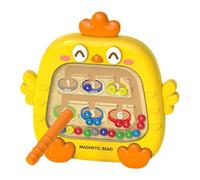 Labirinto Magnetico di Colori, Puzzle di Design con Pollo, Gioco Giocattolo da Viaggio, Attività di Apprendimento Educativo, Divertenti Giochi Interattivi per Bambini Sviluppo Precoce Aula Domestica U