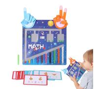 Labirinto Magnetico Digitale per Contare su Dita - Labirinto Magnetico Colori e Numeri,Apprendimento Motricità Fine Casa