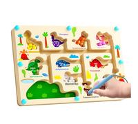 Labirinto Magnetico Giochi Montessori, Labirinto Magnetico Colorato con Numeri, Giocattoli per la Motricità Fine,Giochi Educativi, Ideale Regalo Compleanno per Bambino e Bambina