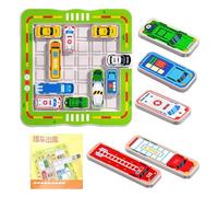 Labirinto magnetico per auto, gioco da tavolo per parcheggio auto, attività sensoriali educative prescolari magnetiche | abilità motorie sottili, giocattoli sensoriali che escono dal