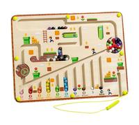 Labirinto magnetico per bambini | Giocattolo numerico educativo, labirinto magnetico con perline | Per bambini per sviluppare le capacità motorie, imparare il conteggio e per