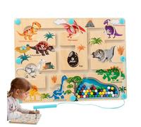 Labirinto magnetico per imparare a contare - Giocattolo di apprendimento precoce | Puzzle associazione numeri e colori con tavola di attività, ideale per viaggiare in auto, aereo o