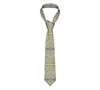 Labirinto Mappa del tesoro Cravatta da uomo Cravatta Tessuto di seta Morbido e confortevole Non sbiadisce Durevole dimensionale ed elegante Regalo per le vacanze Adatto per uomini Banchetti di nozze A