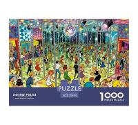 Labirinto specchi affollato Puzzle in Legno Impermeabile DIY Puzzles Da 1000 Pezzi Regali Per Adulti Sfidanti E Rompicapo Per Decorazioni Domestiche