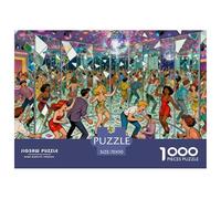 Labirinto specchi affollato Puzzle in Legno Impermeabile Puzzles Da 1000 Pezzi Per Adulti Impossibili Giochi Educativi