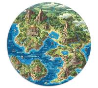 Labirinto1000 Pezzi Puzzle Rotondo ScenarioPuzzle Classico Bel Regalo Per Amici Di Famiglia Edugattoivo Per Adulti, Regali Difficile1000 pezzi (67.5x67.5cm)
