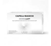 Labo Capelli Bianchi Nuova Formula Concentrata Trattamento Capelli Grigi Stimola La Melanina Capillare Donna 20 Fiale