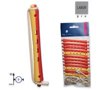 Labor Bigodino Permanente Lungo 90 x 9 mm 12 pezzi - Bigodini permanenti