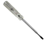 Labor Cacciavite Cercafase 4x100 mm - Tester con Lampada Interna per Verifica Presenza Corrente
