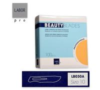 Labor Lame bisturi sterilizzate beauty blade confezione da 100 pz mis 10