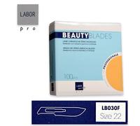 Labor Lame Bisturi Sterilizzate Beauty Blade Mis 22 100 Pezzi - Bisturi per nail art
