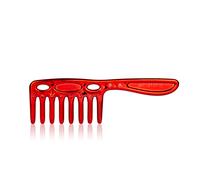 Labor Pro C400R - Pettini antistatici cromati rosso