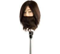 Labor PRO I104 Testina Testa studio uomo capelli umani barba e baffi Scuola