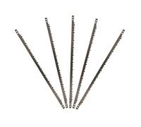 Labor Set 5 Lame di Ricambio per Segaccio 30 cm - Denti a Castello in Acciaio per Taglio Legno