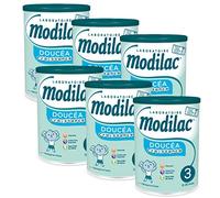 Laboratoire Modilac - Latte per bambini Doucéa Crescita - 12-36 mesi - 800 g - 6 pezzi