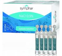 Laboratoire Unither NaCl 09% cloruro di sodio per inalazione - Soluzione salina isotonica sterile 0,9 per umificazione delle vie aeree, occhio, naso 50 fiale monodose da 5 ml, umidificazione delle