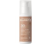 Laboratoires de Biarritz - Crema solare colorata per il viso - Beige - Certificazione LSF30 Bio - Idrata, opacizzata, per una sana radiazione - 50 ml - Made in France