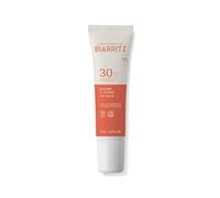 Laboratoires de Biarritz - Balsamo per labbra SPF30, ad alta protezione, protegge le labbra sensibili ed esposte, certificato biologico, prodotto in Francia, 15 ml