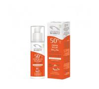Laboratoires de Biarritz - Crema solare Baby & Bambino - LSF50+ - Certificazione biologica - Viso e corpo - Texture leggera e cremosa - 100 ml - Made in France