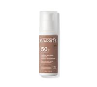Laboratoires de Biarritz - Crema solare viso tinto dorato, SPF50, certificata biologica, unifica la tintura e previene la comparsa di macchie, 50 ml, made in France