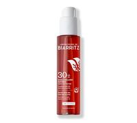 Laboratoires de Biarritz - Olio Solare Satinato SPF30 - Texture Invisibile - Viso e Corpo e Capelli - Fragranza 100% di Origine Naturale - Protegge e sublime la Pelle - 125 ml - Made in France
