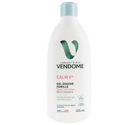 LABORATOIRES VENDÔME - Calm V+ - Gel doccia Famiglia - Fin dalla nascita - Alta Tolleranza - Pulisce delicatamente e idrata - Arricchito con Aloe Vera - Formula Ipoallergenica - Pelli sensibili - 400