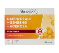 Laboratoires Vitarmonyl Pappa Reale + Ginseng + Acerola 10 Fiale 100 ml