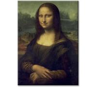 LABORATORIO 102 Quadro su Tela Leonardo Da Vinci La Gioconda (60x40 cm) Monna Lisa - Stampa Artistica da Parete con Telaio Classic 2 cm Legno Abete - Quadro Moderno Pronto da Appendere