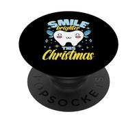 Laboratorio di Babbo Natale: dove i falegnami brillano Natale in falegnameria PopSockets PopGrip Adesivo