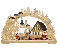 Laboratorio di Natale ad arco di candele con illuminazione a LED Lunghezza 43...