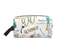 Laboratorio di scienze Educazione Biologia Chimica, Borsa per il trucco Borsa per cosmetici Borsa da viaggio portatile da viaggio Borsa per trucco Organizer