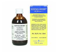 Laboratorio Erboristico Di Leo Sonno-Herb S6 Melissa - Integratore in gocce per il sonno, 50 ml
