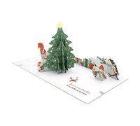 Laboratorio grafico |Biglietto pop-up Pretty | tridimensionale | Natale | Natale premuroso
