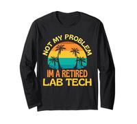 Laboratorio in Pensione Tech Non è più Il Mio Problema Maglia a Manica