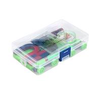 Laboratorio Junior Science Magnetismo Set per studenti, tra cui asta magnetica a forma di U, scatola di riempimento in ferro e bussola giocattolo educativo