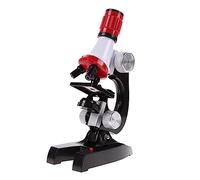 Laboratorio LED Kit Microscopio For Bambini Scienza Microscopio Biologico Da 100X A 1200X Strumento Ottico For Bambini Educativi For La Scuola Domestica Facile Da Usare