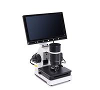 Laboratorio Microscopio Accessori 9 pollice LCD Microscopio Digitale Microcircolazione Biologico USB Fit Per Display Sangue Nailfold Capillare OSL-029