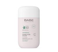 Laboratorios Babé - SUPER FLUID MINERAL COLOR SPF 50 - Fotoprotector minerale con colori | Alta protezione SPF 50 | Protezione solare per pelli sensibili | Finitura naturale e uniforme