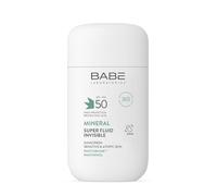 Laboratorios Babé - SUPER FLUID MINERAL SPF 50 | Protezione solare minerale ad ampio spettro | Ideale per pelli sensibili e atopiche | Protezione avanzata contro UVA e UVB | Consistenza leggera