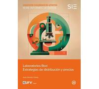 Laboratorios Rovi. Estrategias de distribución y precios: 1