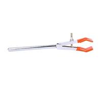 Laboratory Flask Clamp | Heavy - Duty Zinc Alloy Retort Stand Clamp for Heating/Titration/Distillation | Long Handle Design Holds Flasks Securely | 230mm Total Length, 130mm