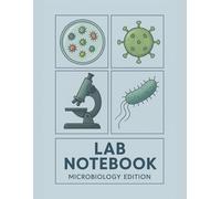 Laboratory Notebook: Microbiology Edition: Scientific Lab Notebook with Cell Culture Plate Layouts (6-Well, 12-Well, 24-Well, 96-Well, 384-Well) for Research and Experiments