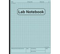 Laboratory Notebook: Scientific Lab Notebook for STEM Research, Engineering, and Medical Labs, 5x5 Quad Ruled , 110 pages, 8.5 x 11 in