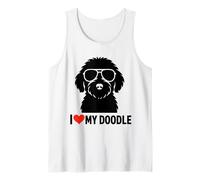 Labradoodle Golden Doodle Dog I Love My Doodle Dog giorno Canotta