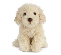 Living Nature Labradoodle, Peluche di cane realistico e morbido, Naturli Eco-Friendly Plush, 25cm