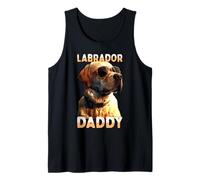 Labrador Daddy Padre Festa del Papà Labrador Retriever Canotta